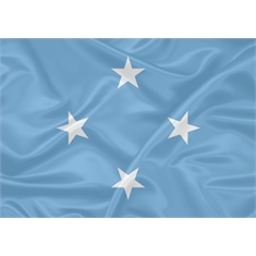 Micronésia - Tamanho: 0.45 x 0.64m